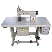 Ultrasonic Sewing Machine - Metal Build, 1200x700x1200mm Dimensions | 220v Power, 20mm Embossing Diameter, Cutting Speed 10-30m/min, 20khz Frequency