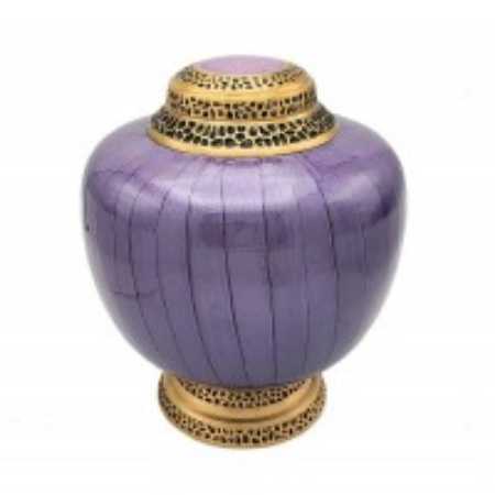 Modern Arts Glory Purple Adult Cremation Urn