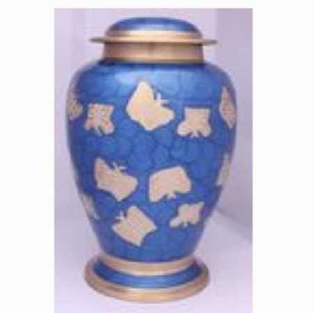 BUTTERFLY DESIGN URN