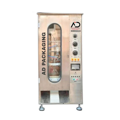 Automatic Oil Pouch Packing Machines - Color: Silver