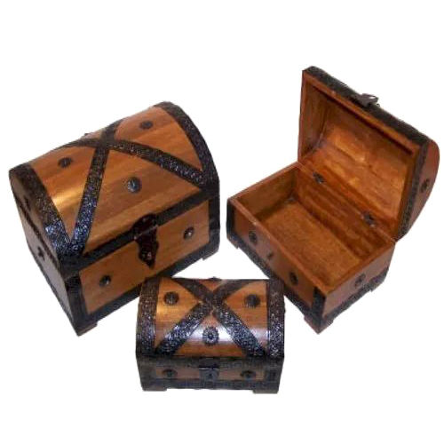 Half Round Mango Wooden Box