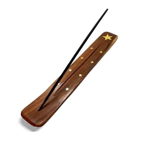 Matte Solid Wooden Incense Holder