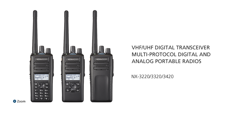 Kenwood DMR NX 3220 VHF  Walkie Talkie