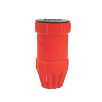 Pvc Bore Foot Valve - Plastic, 50mm To 100mm Size, Red | Ideal For Industrial Applications In Agriculture