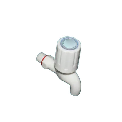 White Turbo Pvc Bib Cock