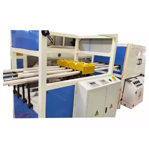 Wire and electrical cable protection pipe extrusion machine