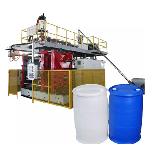 New Technology HDPE Double L Ring Blue Drum 100L 200L 220L 250 L Extrusion Blow Molding Making Machine