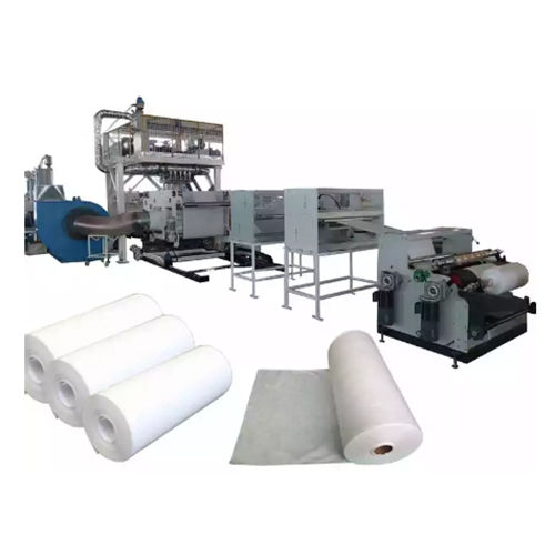 PP Nonwovens Fabric Polypropylene Melt Blown Extruder Machine Production Line