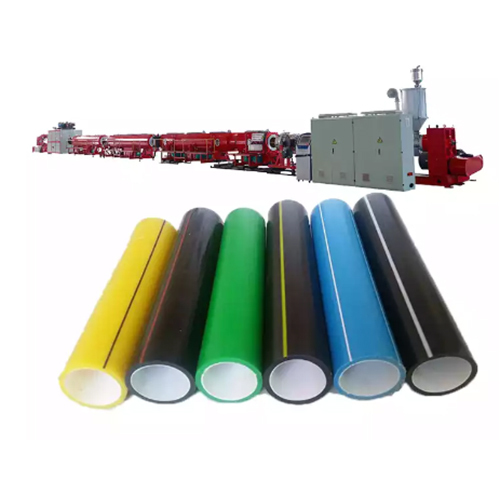 Water drain PVC PE plastic pipe extrusion production line making machine