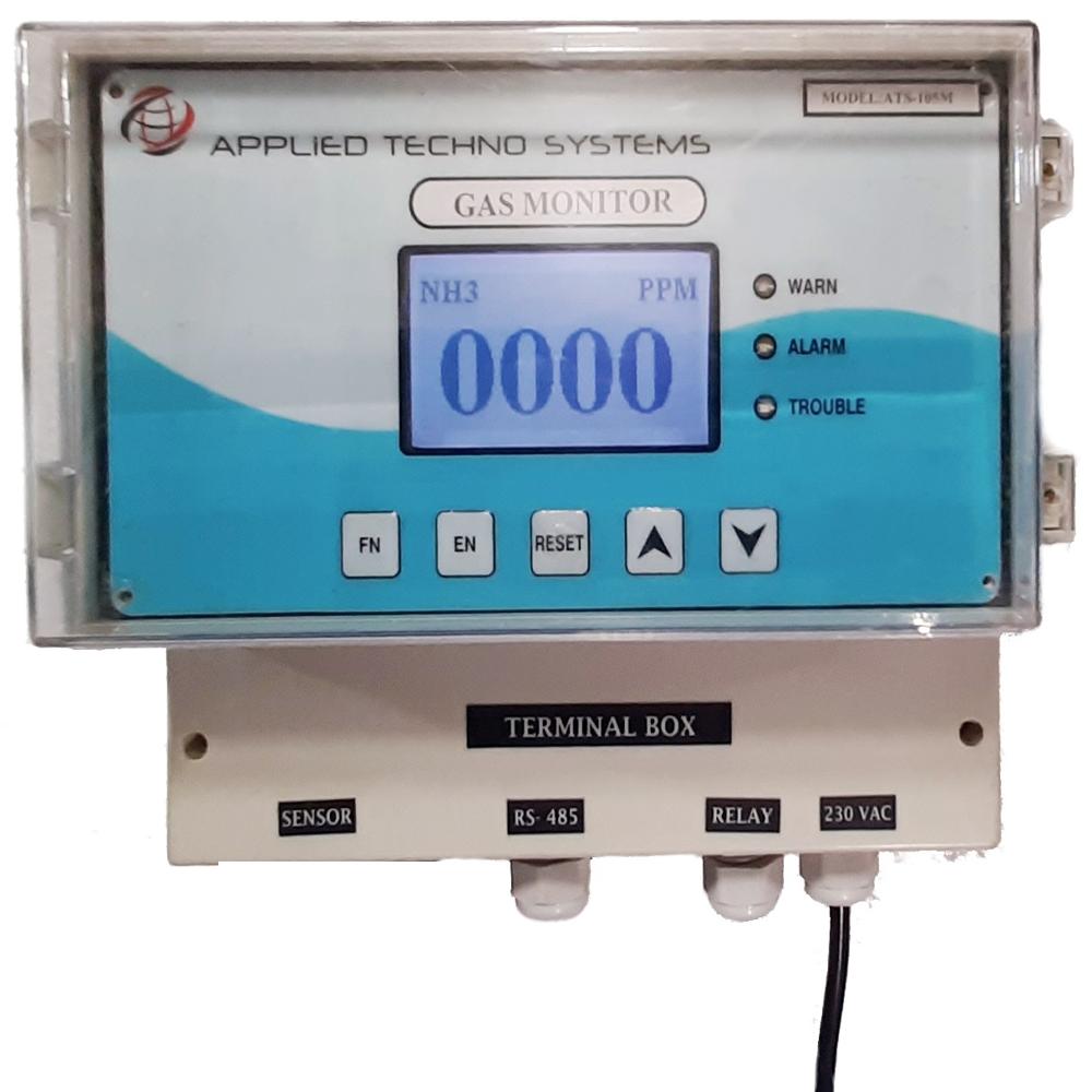 Fixed Type Nitrogen Dioxide Gas Leak Detector - Accuracy: +/- 2  %