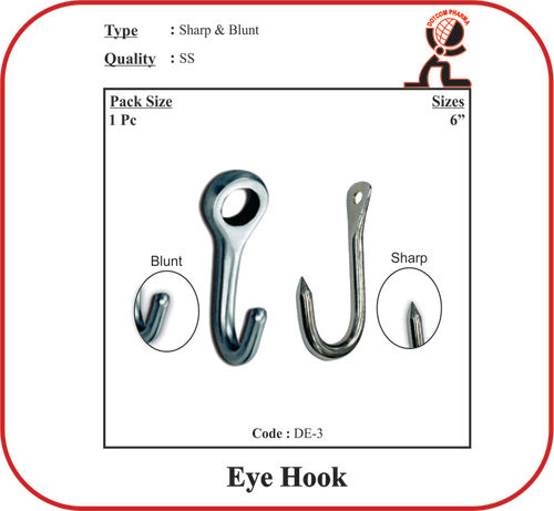 Eye Hook Sharp 6 Inch