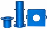 Field Density Test Apparatus - Chrome Plated 100mm Dia Core Cutter, 11.2kg Weight, Soil Testing Equipment, Precision Measurement