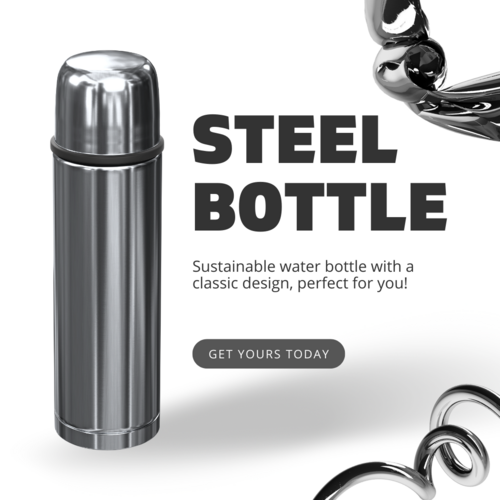 S.S Water Bottle 500 ML