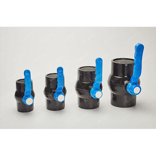 Black Polypropylene (Pp) Ball Valve