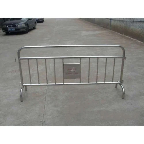 Silver Stainless Steel Barricade