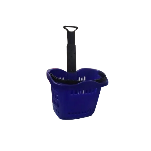 Durable Plastic Shopping Trolley