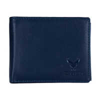 Mens Leather Slim Wallet - Genuine Leather, 9x11x1.5 Cm, Blue | Soft Touch, Lightweight Design, Ideal For Gifting On Any Occasion