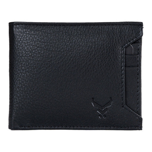 Mens Black Leather Wallet