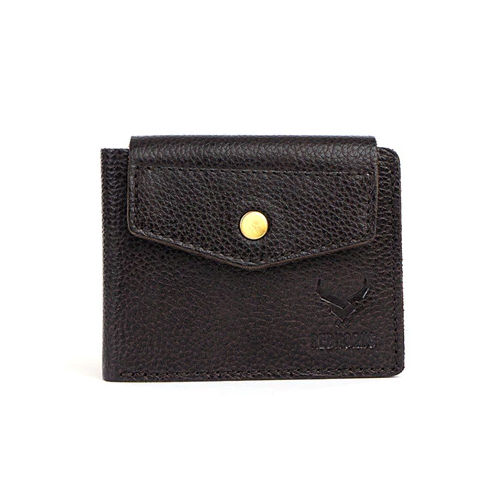 Genuine Leather Mens Wallet with Coin Pocket Black » Anitolia