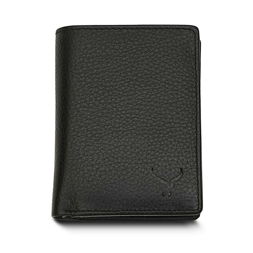 Mens Top Grain Genuine Leather Slim Wallets