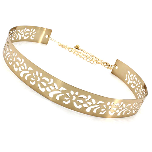 Ladies Classic Design Golden Saree Belt
