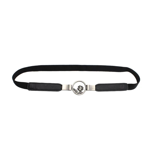 Ladies Rose Design Elastic Belt