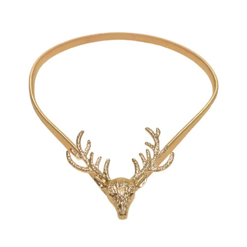 Deer Style Metal Spring Strap Belt