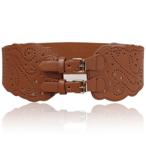Double Buckle Broad Belts