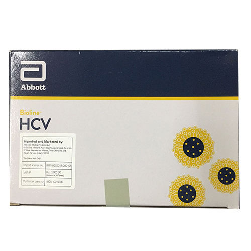 Abbott Bioline HCV Rapid Test Card