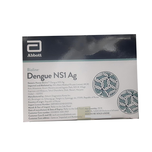 Abbott Dengue NS1 Ag. Rapid Test Card