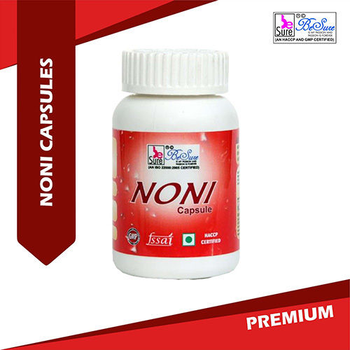 Noni Capsules - Herbal Supplement for Insulin Secretion | Flexible Dosage, Store in Dry Place