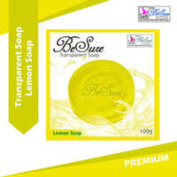 Yellow 100g Lemon Transparent Soap