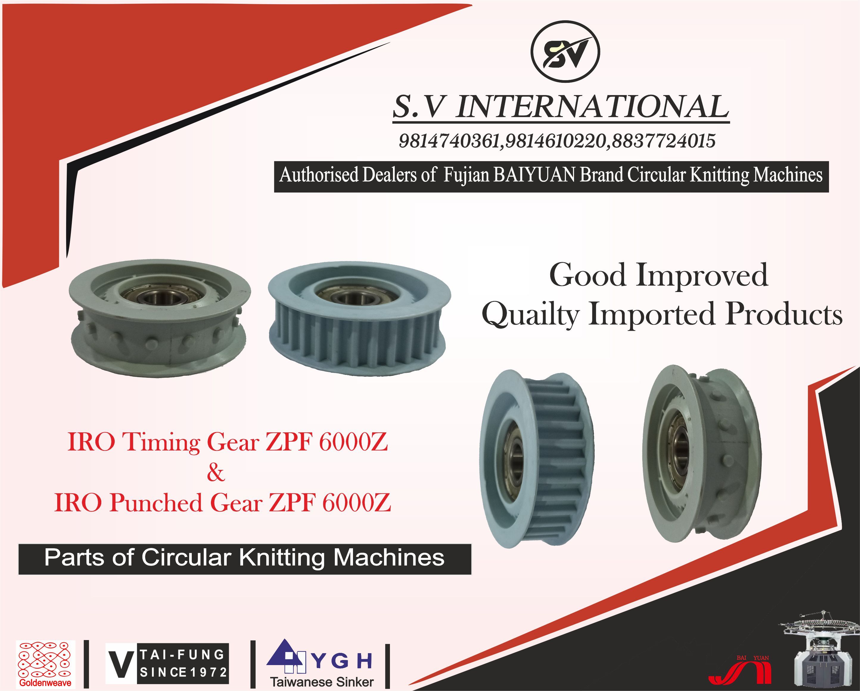 IRO Timing and Punched Gear ZPF
