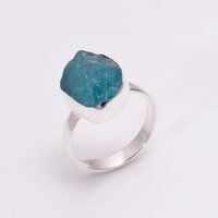 Wholesale 925 sterling silver rings with natural gemstone