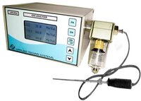 Portable flue gas analyzer