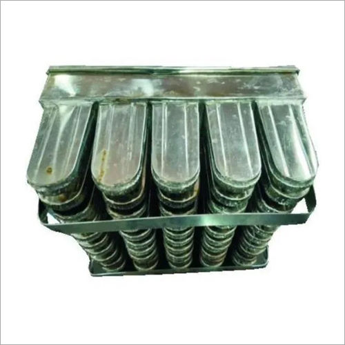 Silver Stainless Steel Ice Candy Mould