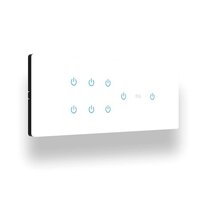Iotics Smart Wifi Touch Switch - Ip66 Protection Level, 8 Light Control With Mobile App And Voice Assistant Compatibility