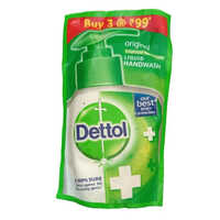 Dettol Liquid Hand Wash - 175ml Medicated, Yellow Color - Germ Protection, Ph Balanced, Cleanses And Moisturizes