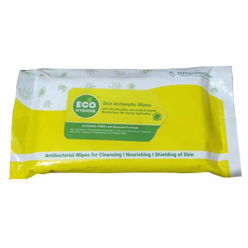 White Skin Antiseptic Wipes