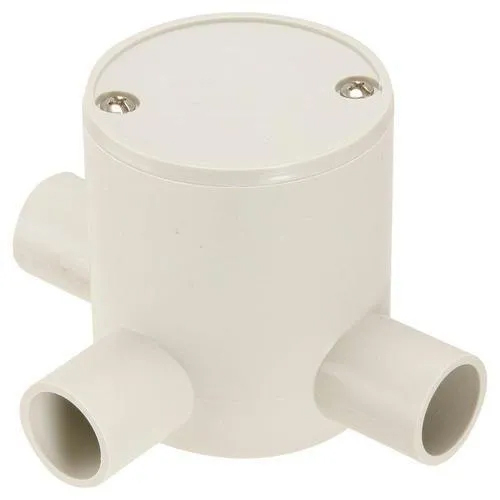 Pvc Deep Junction Box - Pvc Material, Die-stamped Galvanized Steel Structure | Smooth Paint Finish, Multiple Installation Options