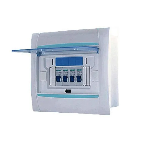 Plastic MCB Box - PVC Material, Smooth Paint Finishing, Galvanized Plated Surface Treatment | Essential Miniature Circuit Breaker Connection Solution