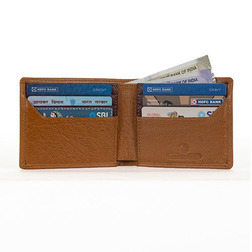 Different Available Men'S Leather Wallet With 6 Card Slots