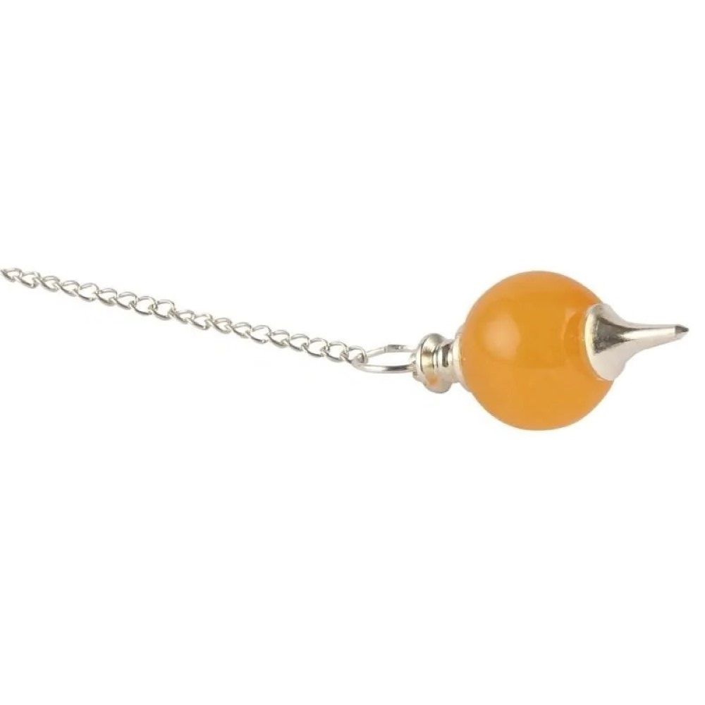 Natural High Quality Yellow Aventurine Gemstone Crystal Sphere Ball Pendulum