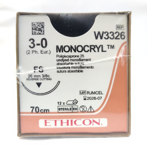 Monocryl Sutures W3326