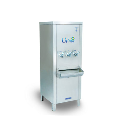 Uv Plus 3 Stainless Steel Water Purifier - Installation Type: Cabinet Type