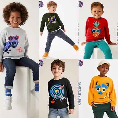 Whitley Bay Kids T- Shirts