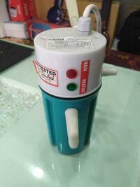 Instant Water Heater Tap - Color: White And Green