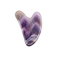 Natural Amethyst Gemstone Face Massage Gua Sha