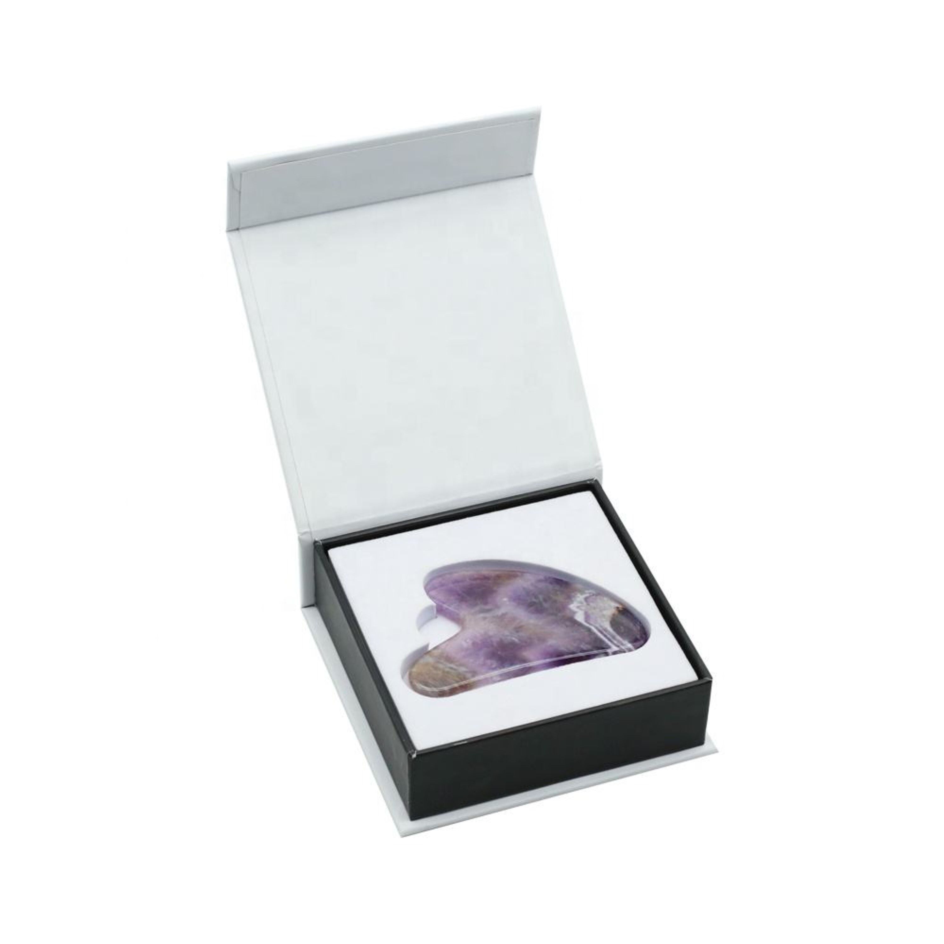 Natural Amethyst Gemstone Face Massage Gua Sha