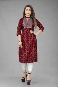 Women Designer Cotton Kurtis...